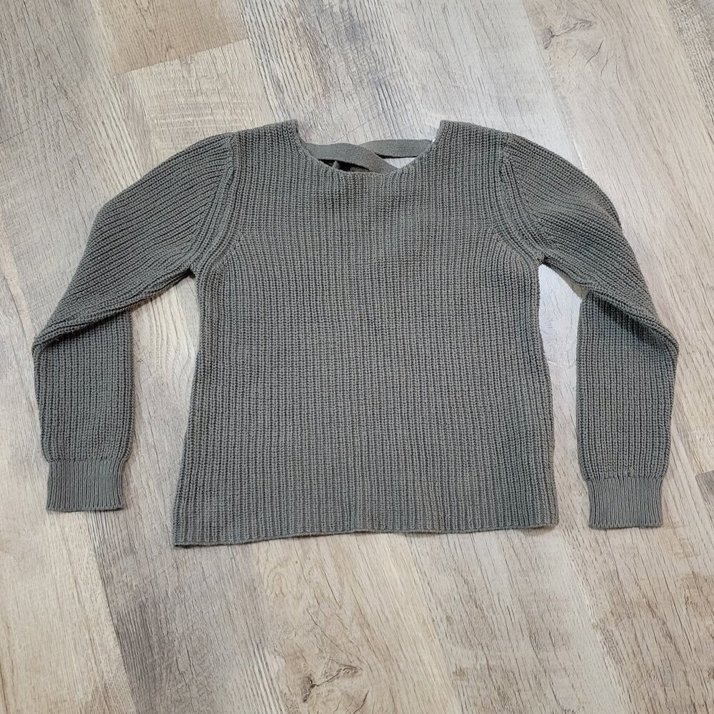 Criss Cross Back Sweater